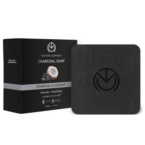 The Man Company Charcoal Soap Bar - Charcoal & Coconut Online