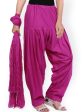 Jaipur Kurti Magenta Women Patiala and Dupatta Supply