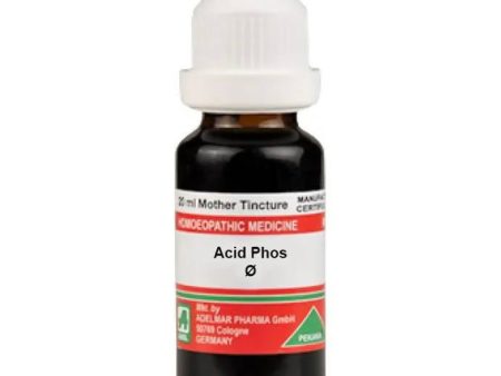 Adel Homeopathy Acid Phos Mother Tincture Q Sale