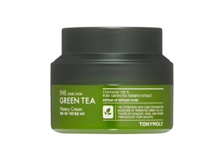 Tonymoly Chok Chok Green Tea Watery Moisture Cream - Korean Skincare For Discount