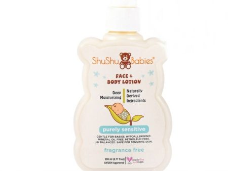 ShuShu Babies Face + Body Lotion Fragrance-Free Supply