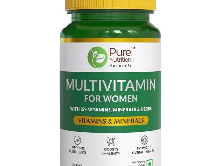 Pure Nutrition Multivitamin For Women Veg Tablets Online Hot Sale