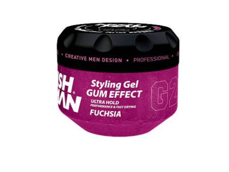 Nishman Hair Styling Gummy Gel Fuchsia - Wet Look Sale