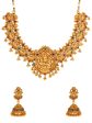 Aadita Women Gold-Toned & Plated Temple Choker Jewellery Set Cheap