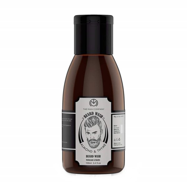 The Man Company Beard Wash With Almond & Thyme Hot on Sale