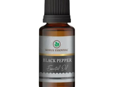 Korus Essential Black Pepper Essential Oil - Therapeutic Grade For Cheap