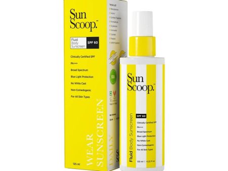 Sun Scoop Fluid Body Sunscreen SPF 60 Online now