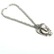 Mominos Fashion Johar Kamal Silver-Plated Brass Finish Budha Long Neckalce For Women on Sale