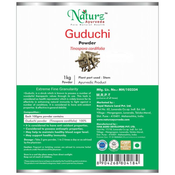 Naturz Ayurveda Guduchi Powder Sale