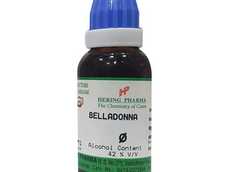 Hering Pharma Belladonna Mother Tincture Q Sale