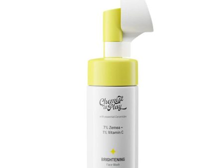 Chemist At Play Brightening Face Wash with 7% Zemea + 1% Vitamin C For Deeply Cleanses & Brightens the Skin Supply