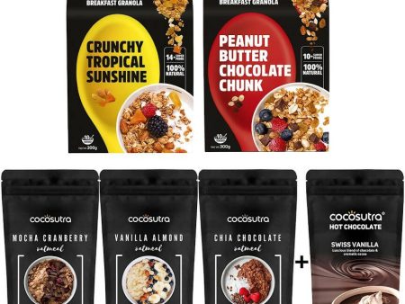 Cocosutra Breakfast Sorted Hamper Combo For Sale