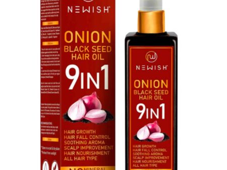 Newish Onion Black Seed Hair Oil Online now