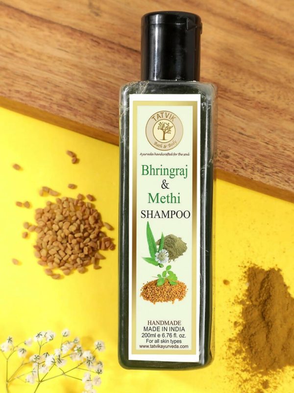 Tatvik Ayurveda Bhringraj & Methi Shampoo Discount