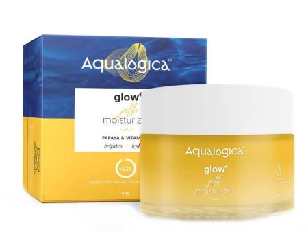 Aqualogica Glow+ Jello Moisturizer With Vitamin C & Papaya, Brightens & Hydrates Online now