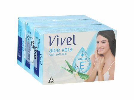 Vivel Aloe Vera Satin Soft Skin Soap Online now