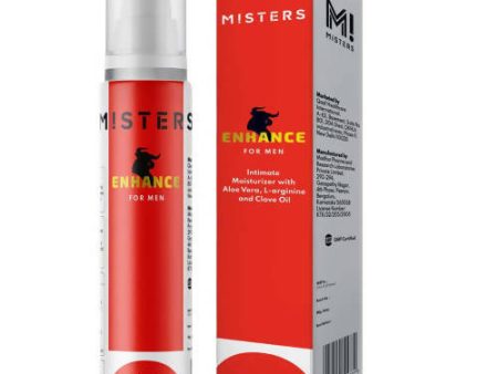 Misters Enhance Intimate Moisturizer Cream For Men Hot on Sale