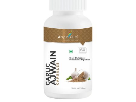 Aayur Cure Garlic Ajwain Capsules Online