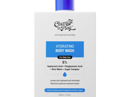 Chemist At Play Hydrating Body Wash with Hyaluronic Acid & Coconut Oil for Intense Hydration Sale