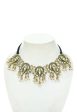 Mominos Fashion Johar Kamal Oxidised Gold-Plated Ganesha Design Necklace Choker Set Discount