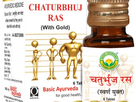 Basic Ayurveda Chaturbhuj Ras (with Gold) Tablet Online