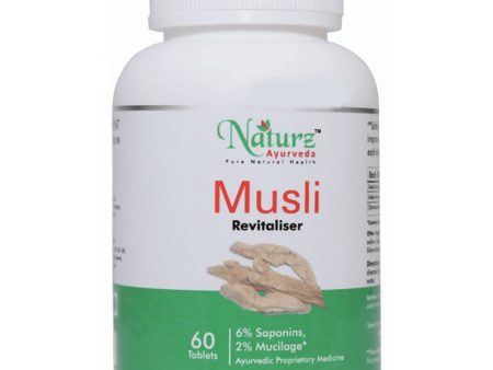 Naturz Ayurveda Musli Revitaliser Tablets Online