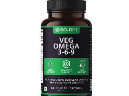 Boldfit Omega 3 6 9 Vegetarian Capsules Hot on Sale