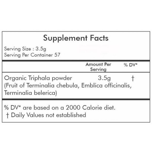 Naturz Ayurveda Organic Triphala Powder For Cheap