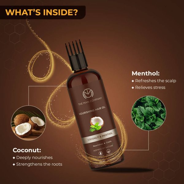 The Man Company Nourishing Hair Oil Fashion