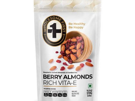 Wholesome First Roasted & Salted Berry Almonds For Discount