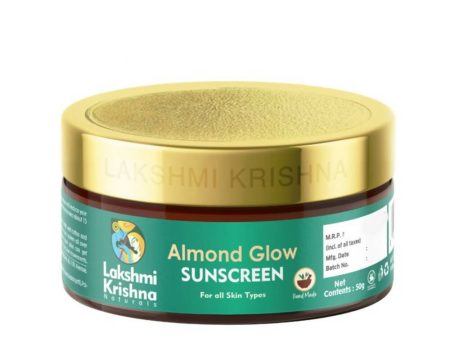 Lakshmi Krishna Naturals Almond Glow Sunscreen For Discount