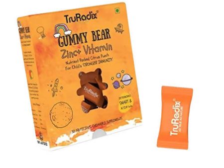 Truradix Zinc+Vitamin C Gummy Bears for kids Discount