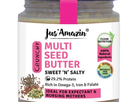 Jus Amazin Multi seed Butter Sweet N Salty Online now