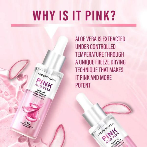 Faces Canada Pink Aloe Vera Instant Hydration Face Serum Sale