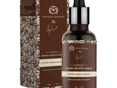 The Man Company Caffeine Beard Growth Serum Online now