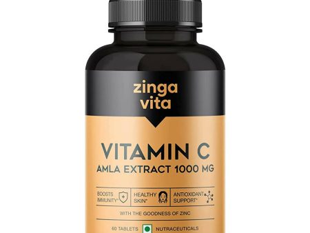 Zingavita Vitamin C 1000 mg Tablets with Amla Extract For Discount