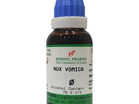 Hering Pharma Nux Vomica Mother Tincture Q Supply