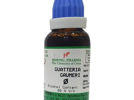 Hering Pharma Guatteria Gaumeri Mother Tincture Q Online