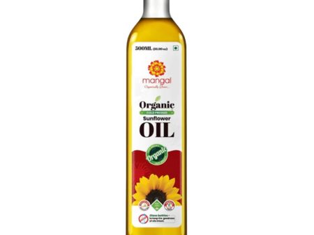 Mangal Organics Cold Pressed Sunflower Oil Hot on Sale