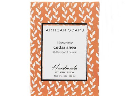 Kimirica Artisan Soap Cedar Shea For Cheap