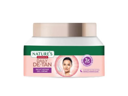 Nature s Essence Daily De-Tan Night Repair Gel Cr猫me Online Sale