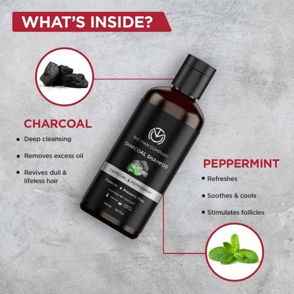 The Man Company Charcoal Shampoo Fashion