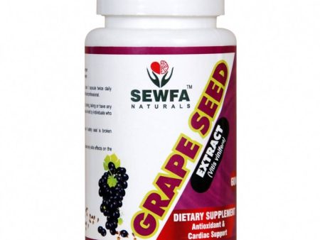 Sewfa Naturals Grape Seed Extract Capsules For Discount