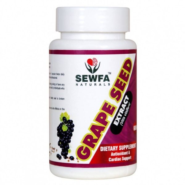 Sewfa Naturals Grape Seed Extract Capsules For Discount