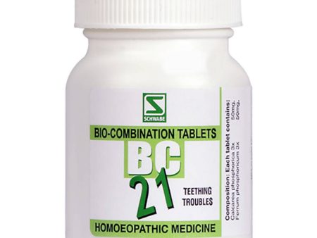 Dr. Willmar Schwabe India Bio-Combination 21 (BC 21) Tablet For Sale