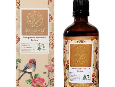 Sutatva Cold Pressed Sesame Oil on Sale