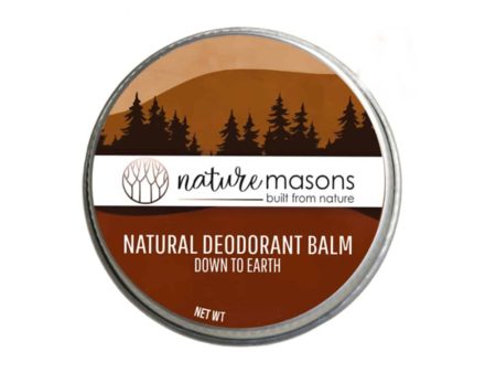 Nature Masons Down to Earth Natural Deodorant Balm Supply