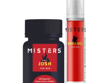 Misters Daily Josh & Enhance Intimate Moisturizer Cream Combo Online Sale