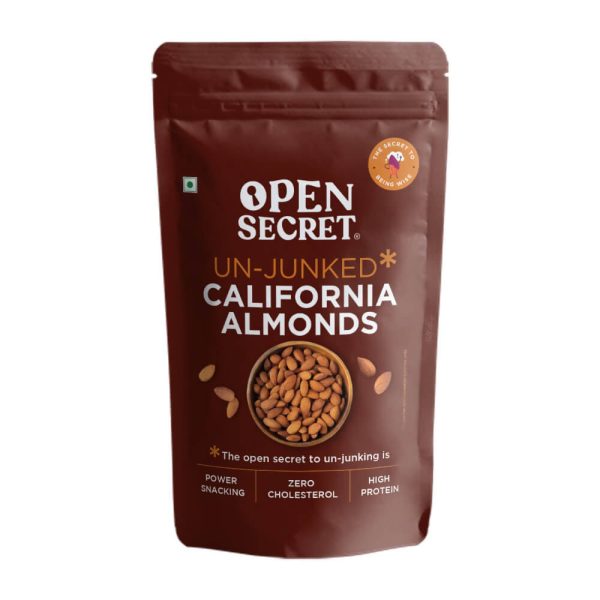 Open Secret Un-Junked California Almonds Cheap