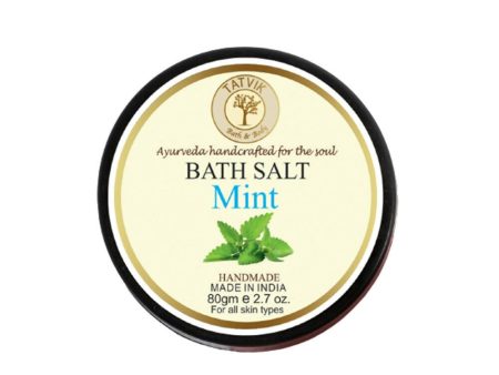 Tatvik Ayurveda Bath Salt Mint Discount